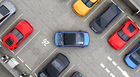 お車でのアクセスも便利